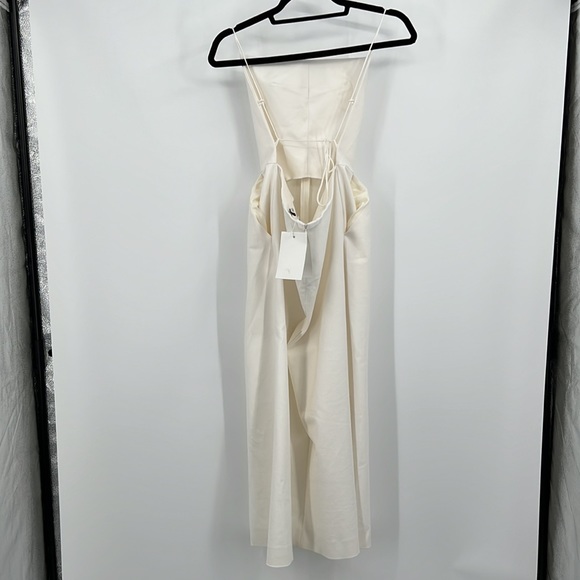 ❌SOLD❌ Christopher Esber Apron Midi Dress in Ivory - Picture 7 of 11
